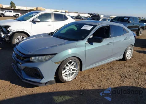 2018 Honda Civic Ex из США, поврежденный, VIN SHHFK7H57JU415962